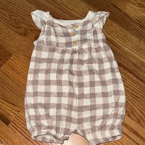 Little Co. by Lauren Conrad Checkered Baby Romper